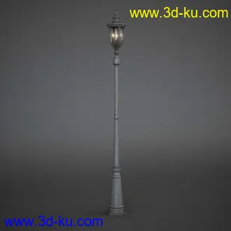 路灯模型,庭院灯模型,别墅灯,街灯,古堡灯,铜灯,仿古灯,灯饰模型合集的图片