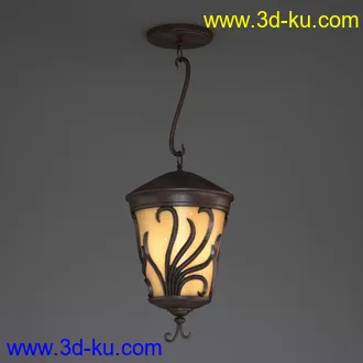 吊灯模型,挂灯,铜灯,铁链灯,天花灯,油灯,复古灯,城堡灯,灯饰模型合集的图片