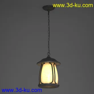 吊灯模型,挂灯,铜灯,铁链灯,天花灯,油灯,复古灯,城堡灯,灯饰模型合集的图片