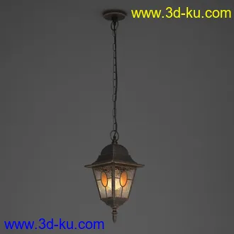 吊灯模型,挂灯,铜灯,铁链灯,天花灯,油灯,复古灯,城堡灯,灯饰模型合集的图片