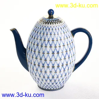 茶壶,茶杯,陶瓷壶,酒瓶,酒杯,马克杯,水杯,咖啡杯,汤锅,餐具模型合集的图片15