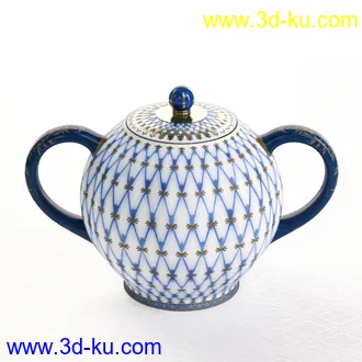 茶壶,茶杯,陶瓷壶,酒瓶,酒杯,马克杯,水杯,咖啡杯,汤锅,餐具模型合集的图片18