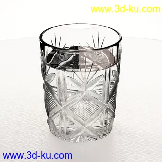 红酒杯,高脚杯,酒杯,酱油瓶,蜜糖罐,油瓶,餐具模型合集的图片