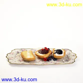 陶瓷菜盘,平盘,圆盘,面包,葡萄,饼干,肉,菜肴,汤,水果盘,糕点,餐具,食物模型合集的图片