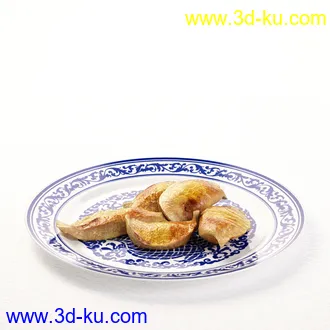 陶瓷菜盘,平盘,圆盘,面包,葡萄,饼干,肉,菜肴,汤,水果盘,糕点,餐具,食物模型合集的图片