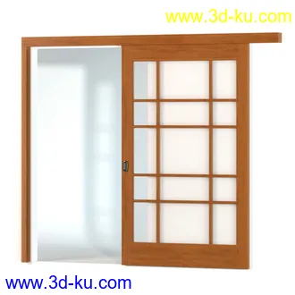 平开窗,推拉窗,射窗,上悬窗,转旋窗,铝合金窗,木窗,铁窗,玻璃窗,窗户模型合集的图片27