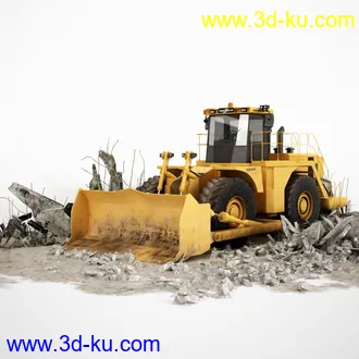 挖掘机,挖土机,推土机,装载机,铲车,压实机,填土夯实机,轮式,履带式,工程车模型合集的图片