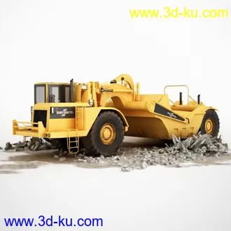 自卸车,运矿卡车,运输车,轮式铲运机,移动皮带输送机,胶轮压路机,破拆车,破碎机,工程车模型合集的图片