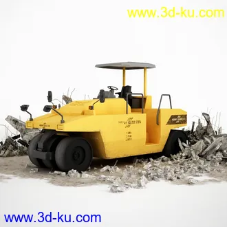 自卸车,运矿卡车,运输车,轮式铲运机,移动皮带输送机,胶轮压路机,破拆车,破碎机,工程车模型合集的图片