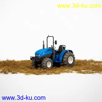 农用拖拉机,拖车,装载车,卡车,收割机,铲车,挖掘机,割草机,播种机,装卸机,工程车模型合集的图片8