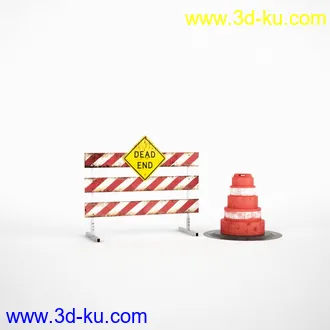 卡车车箱,集装箱,简易铁皮屋,水泥管,水泥板,提示牌,木材,木板,木箱,铁管,建筑工程模型合集的图片