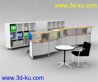 办公室场景,桌子,椅子,组合家具,饮水机,文件夹,书笔,电脑,打印机,员工桌,办公桌,会议桌,办公物品模型