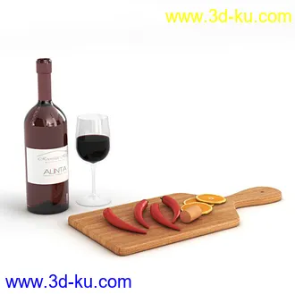 装饰瓶子,红酒杯,陶器,相册,蜡烛,礼物盒,箱子,文件夹,罐子,室内物品模型合集的图片