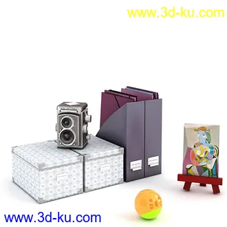 装饰瓶子,红酒杯,陶器,相册,蜡烛,礼物盒,箱子,文件夹,罐子,室内物品模型合集的图片