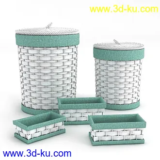 地球仪,竹篓,收纳桶,玩具汽车,玩具船,蛋糕,假花,花瓶,石头,饰品模型合集的图片6