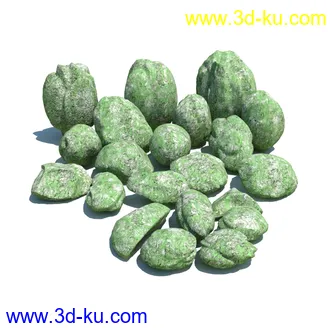 虞美人,长药八宝,草丛,三棱草,欧洲油菜,羽扇豆,大翅蓟,大石头模型,草,植物模型合集的图片44