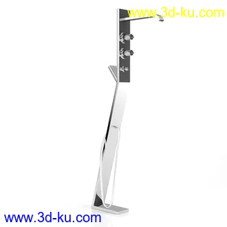 卫生间模型,马桶,洗脸盘,水龙头,阀门,浴缸,淋浴器,花洒套装,浴室,厕所模型合集的图片