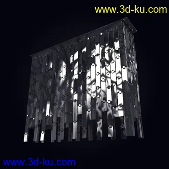 水晶灯,台灯,吊灯,应急灯,立地灯,壁灯,舞台灯,开灯状态,熄灯状态,灯饰模型合集的图片4