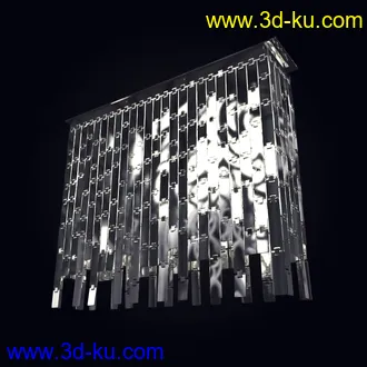 水晶灯,台灯,吊灯,应急灯,立地灯,壁灯,舞台灯,开灯状态,熄灯状态,灯饰模型合集的图片5