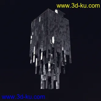 水晶灯,台灯,吊灯,应急灯,立地灯,壁灯,舞台灯,开灯状态,熄灯状态,灯饰模型合集的图片8