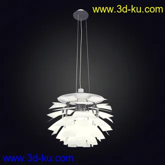 水晶灯,台灯,吊灯,应急灯,立地灯,壁灯,舞台灯,开灯状态,熄灯状态,灯饰模型合集的图片38