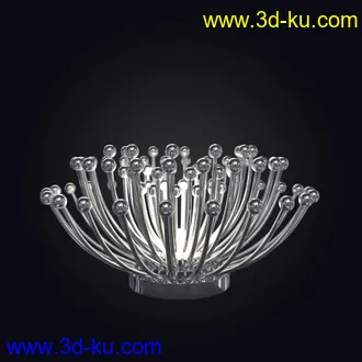 水晶灯,台灯,吊灯,应急灯,立地灯,壁灯,舞台灯,开灯状态,熄灯状态,灯饰模型合集的图片40