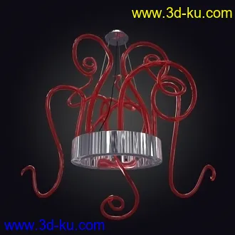 水晶灯,台灯,吊灯,应急灯,立地灯,壁灯,舞台灯,开灯状态,熄灯状态,灯饰模型合集的图片52