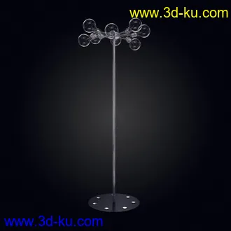 水晶灯,台灯,吊灯,应急灯,立地灯,壁灯,舞台灯,开灯状态,熄灯状态,灯饰模型合集的图片