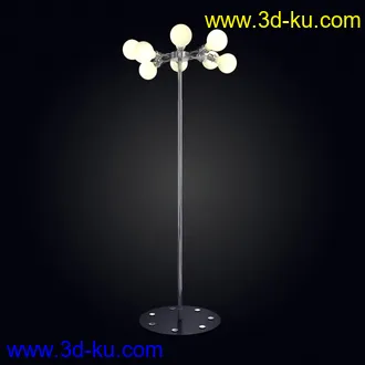 水晶灯,台灯,吊灯,应急灯,立地灯,壁灯,舞台灯,开灯状态,熄灯状态,灯饰模型合集的图片