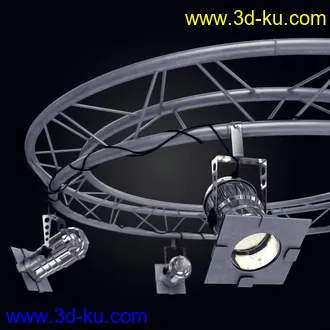 水晶灯,台灯,吊灯,应急灯,立地灯,壁灯,舞台灯,开灯状态,熄灯状态,灯饰模型合集的图片90