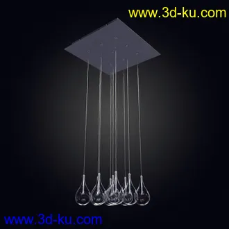 水晶灯,台灯,吊灯,应急灯,立地灯,壁灯,舞台灯,开灯状态,熄灯状态,灯饰模型合集的图片