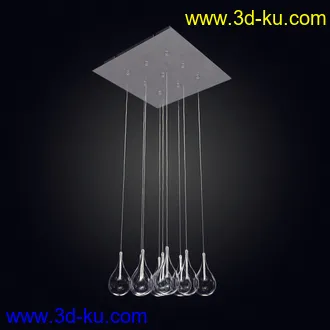 水晶灯,台灯,吊灯,应急灯,立地灯,壁灯,舞台灯,开灯状态,熄灯状态,灯饰模型合集的图片