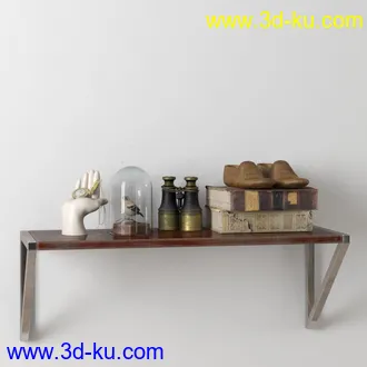 书籍,旧书,闹钟,瓶罐,杯子,望远镜,鸟标本,怀表,木制动物,动物头骨,相册,瓦缸,室内装饰品模型