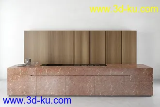 厨具模型,厨柜,餐具模型,灶台,厨房模型,抽油烟机,洗碗盘,炉灶,微波炉,餐桌,模型合集的图片