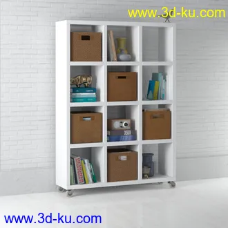 小黑板,垃圾桶,桌椅,台灯,相册,笔,笔记本,电脑,书架,钟,书本,箱子,花瓶,装饰品,书桌,写字桌,模型合集的图片15