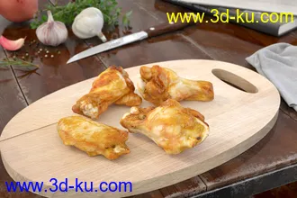 炸鸡腿,鸡翅,牛肉,腊肠,猪肉,猪蹄,牛排,排骨,烧鸡,模型,食物,肉类模型合集的图片