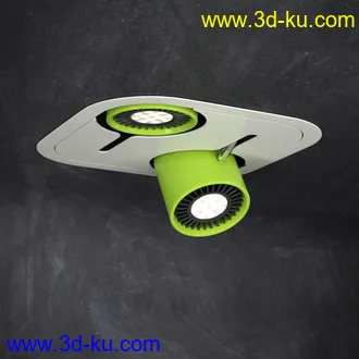 吊灯模型,吸顶灯,LED灯,节能灯,轨道灯,聚光灯,筒灯,导轨灯,LES,光域网,现代简约灯饰模型合集的图片52