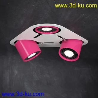 吊灯模型,吸顶灯,LED灯,节能灯,轨道灯,聚光灯,筒灯,导轨灯,LES,光域网,现代简约灯饰模型合集的图片53