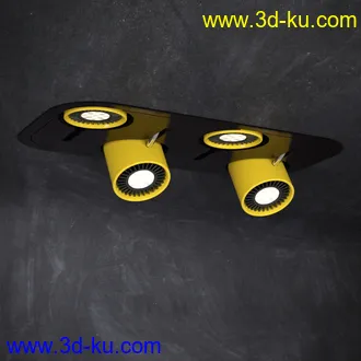 吊灯模型,吸顶灯,LED灯,节能灯,轨道灯,聚光灯,筒灯,导轨灯,LES,光域网,现代简约灯饰模型合集的图片55