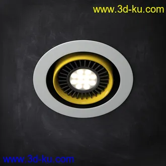 吊灯模型,吸顶灯,LED灯,节能灯,轨道灯,聚光灯,筒灯,导轨灯,LES,光域网,现代简约灯饰模型合集的图片57