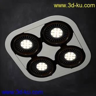 吊灯模型,吸顶灯,LED灯,节能灯,轨道灯,聚光灯,筒灯,导轨灯,LES,光域网,现代简约灯饰模型合集的图片62