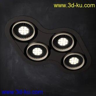 吊灯模型,吸顶灯,LED灯,节能灯,轨道灯,聚光灯,筒灯,导轨灯,LES,光域网,现代简约灯饰模型合集的图片64