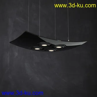 吊灯模型,吸顶灯,LED灯,节能灯,轨道灯,聚光灯,筒灯,导轨灯,LES,光域网,现代简约灯饰模型合集的图片