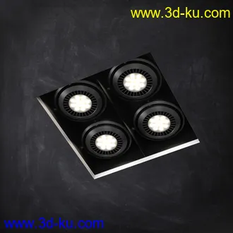 吊灯模型,吸顶灯,LED灯,节能灯,轨道灯,聚光灯,筒灯,导轨灯,LES,光域网,现代简约灯饰模型合集的图片