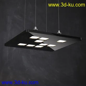 吊灯模型,吸顶灯,LED灯,节能灯,轨道灯,聚光灯,筒灯,导轨灯,LES,光域网,现代简约灯饰模型合集的图片