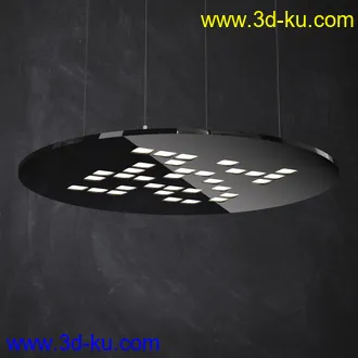 吊灯模型,吸顶灯,LED灯,节能灯,轨道灯,聚光灯,筒灯,导轨灯,LES,光域网,现代简约灯饰模型合集的图片