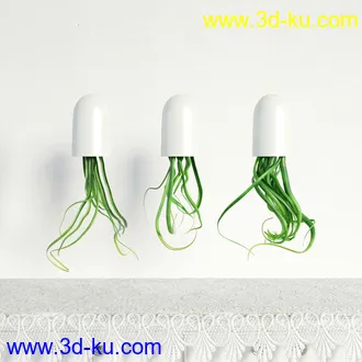 盆栽模型,盆景模型,鲜花模型,花卉模型,花盆,草,室内,花模型共48个的图片