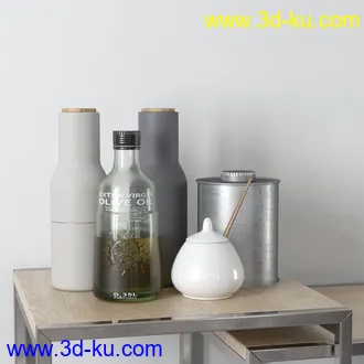 酒瓶,酒,铁盒,台灯,木盒,牙刷,蜡烛,杯子,圆珠笔,镜子,毛刷,画笔,颜料,餐具,物品模型合集的图片