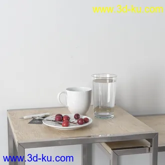 酒瓶,酒,铁盒,台灯,木盒,牙刷,蜡烛,杯子,圆珠笔,镜子,毛刷,画笔,颜料,餐具,物品模型合集的图片