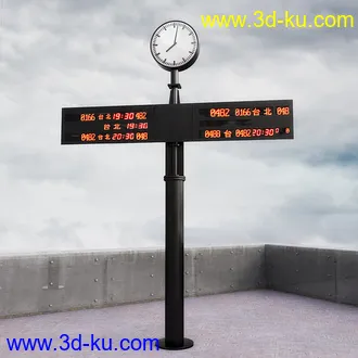 广告牌,广告柱,ATM提款机,电子地图,提示屏蔽,提示牌,指示牌,电子屏幕,模型合集的图片